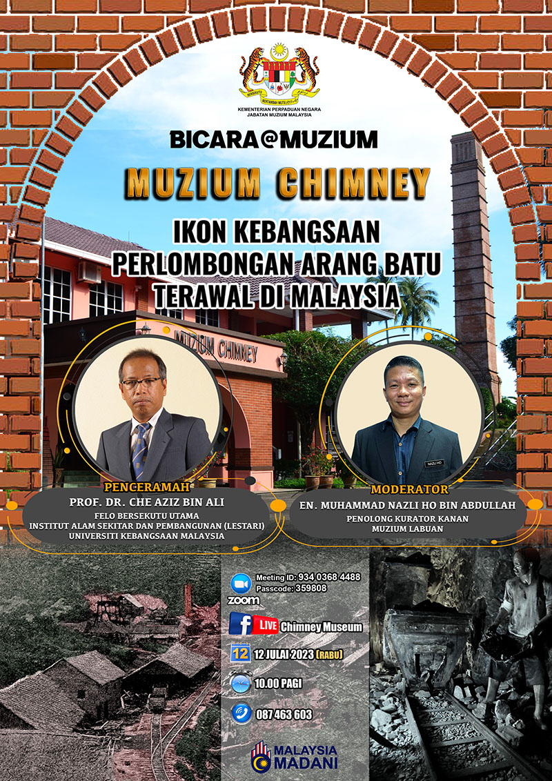 Muzium Chimney Ikon Kebangsaan Perlombongan Arang Batu Terawal Di Malaysia