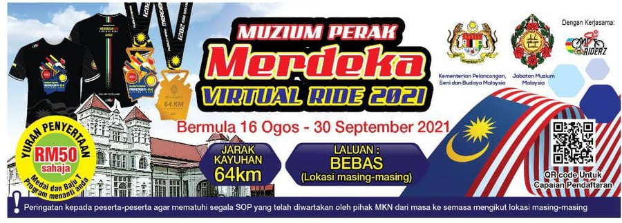 Muzium Perak Merdeka Virtual Ride 2021