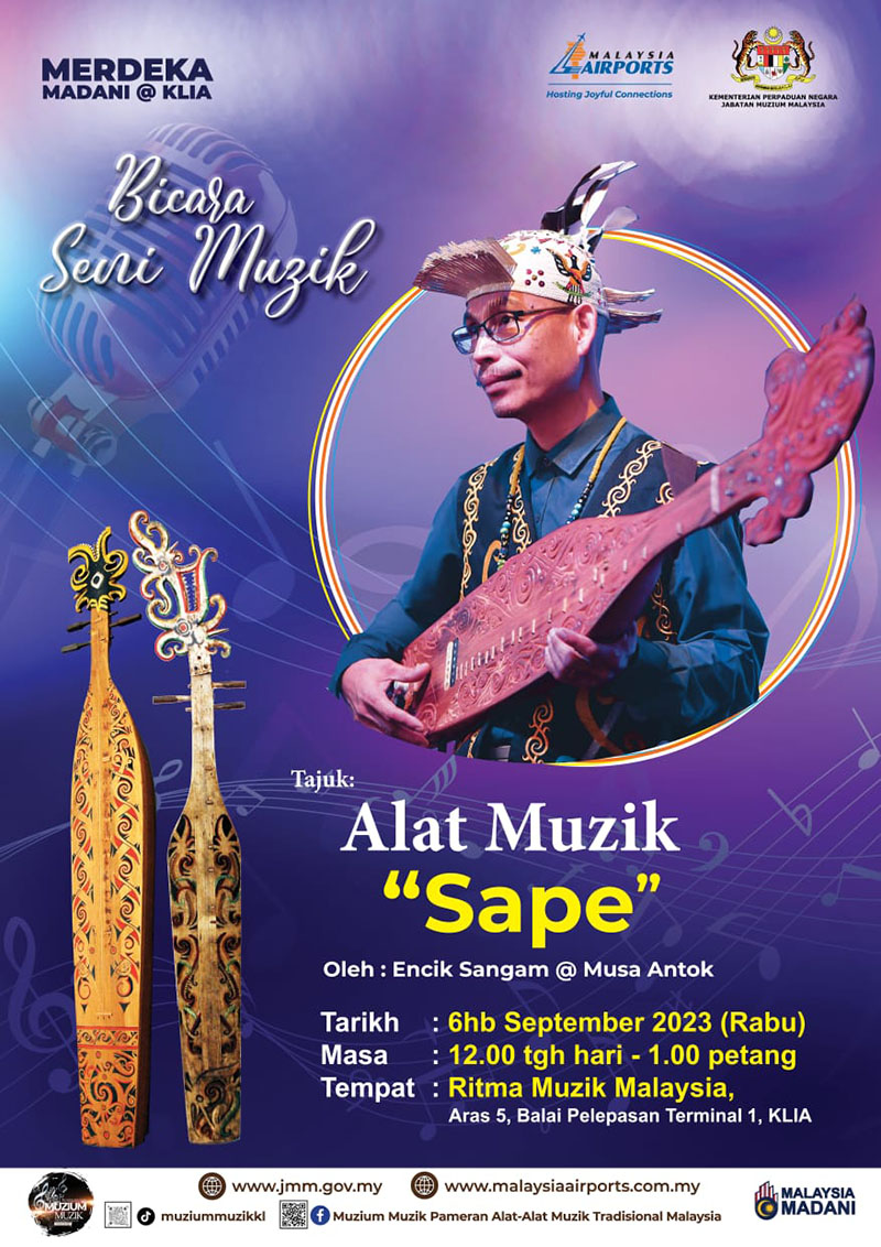 Bicara Seni Muzik:Alat Muzik "Sape"