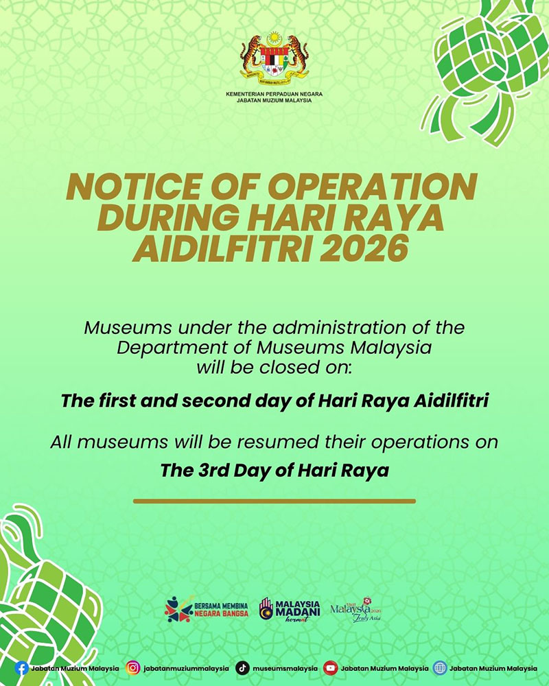 Notice of Operation During Hari Raya Aidilfitri 2026