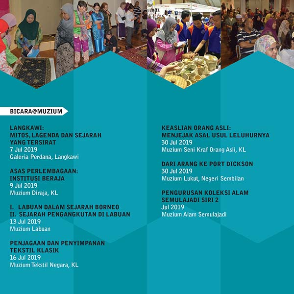 Program 2019 Jabatan Muzium Malaysia