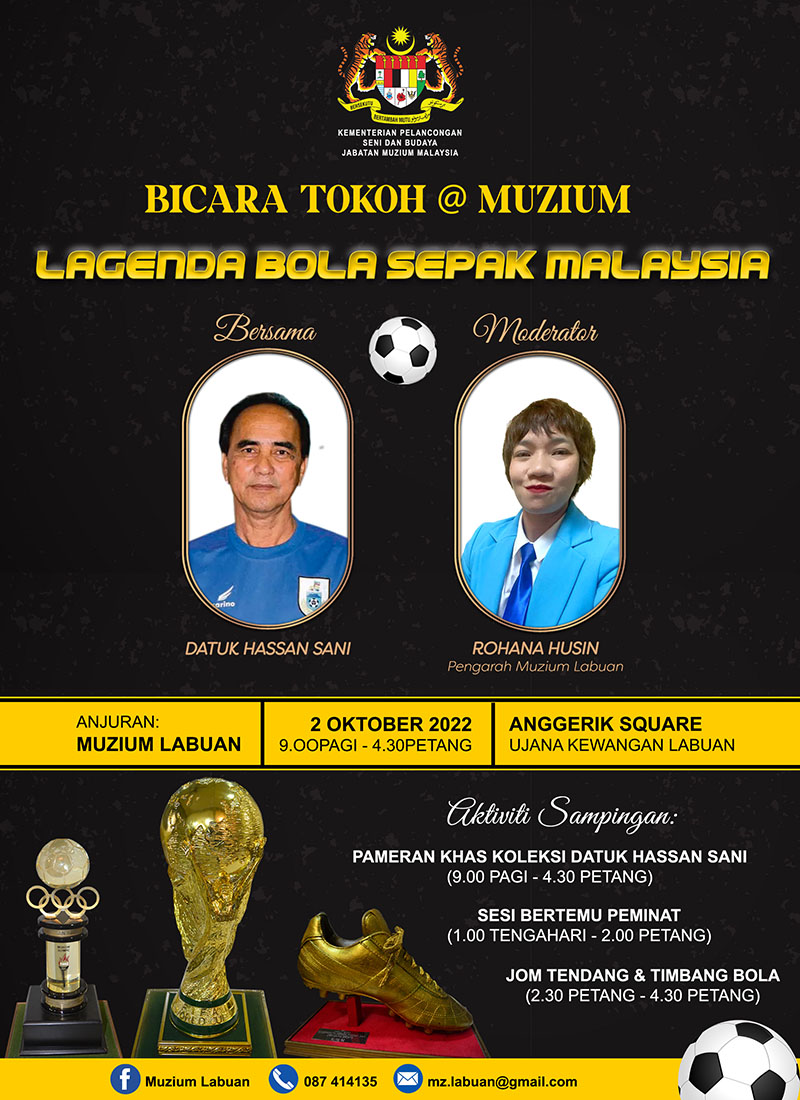 Bicara Tokoh@Muzium Lagenda Bola Sepak Malaysia