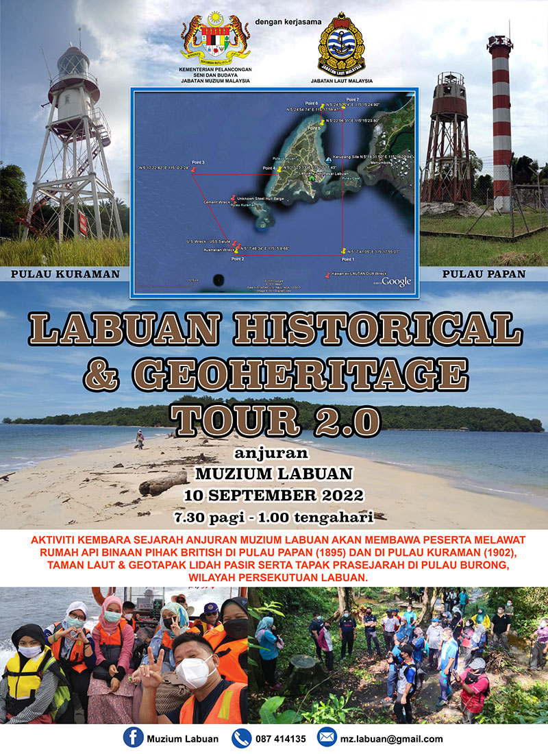 Labuan Historical & Geoheritage Tour 2.0