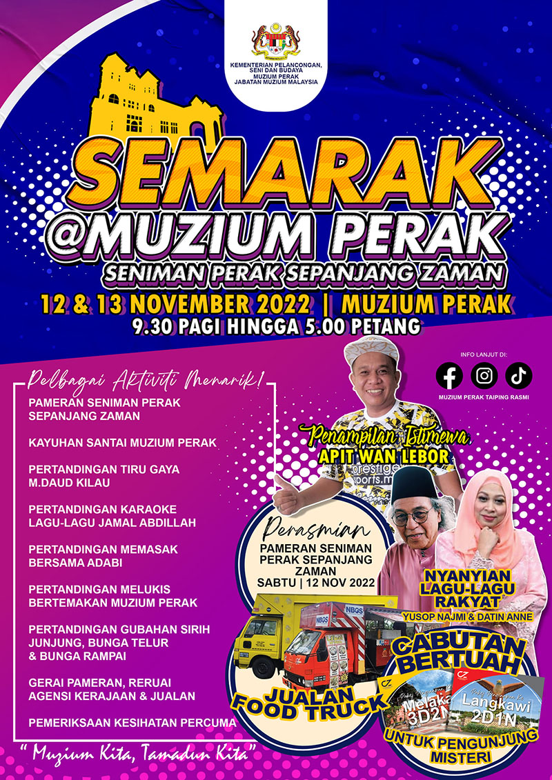 Semarak @Muzium Perak (Seniman Perak Sepanjang Zaman)