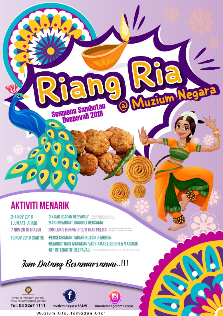 Poster Riang Ria Deepavali 