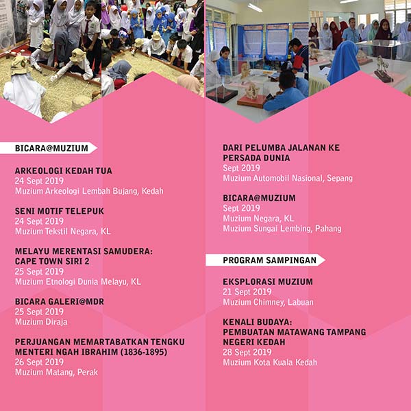 Program 2019 Jabatan Muzium Malaysia
