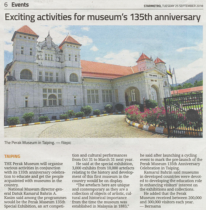 Exciting Activities for Museum's 135th Anniversary