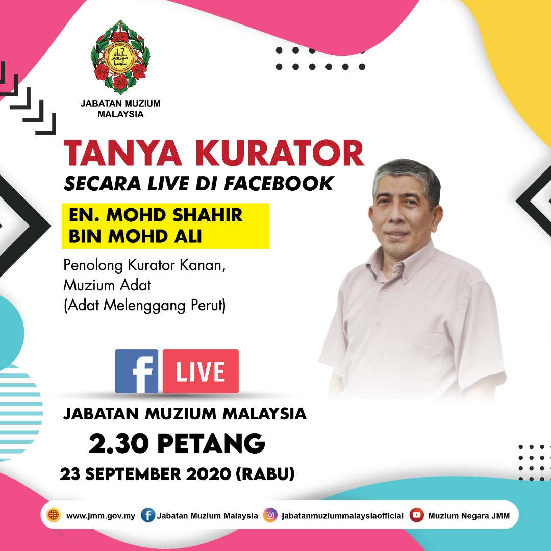 Program Tanya Kurator@FB JMM:Adat Melenggang Perut