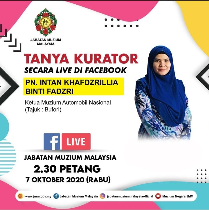 Tanya Kurator Secara Live di FB-Intan