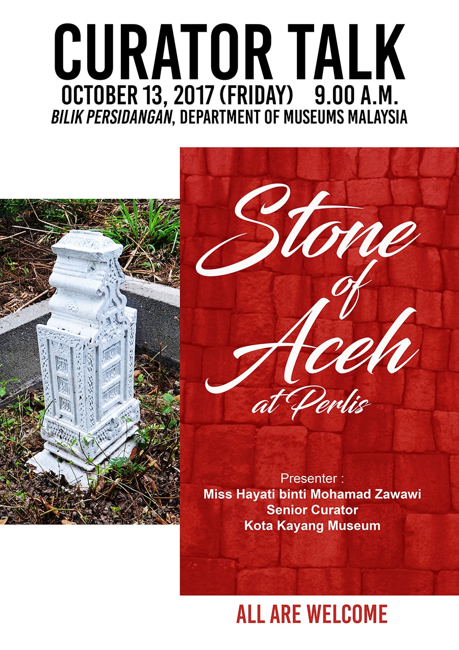 Curator Talk: Stone Of Aceh At Perlis