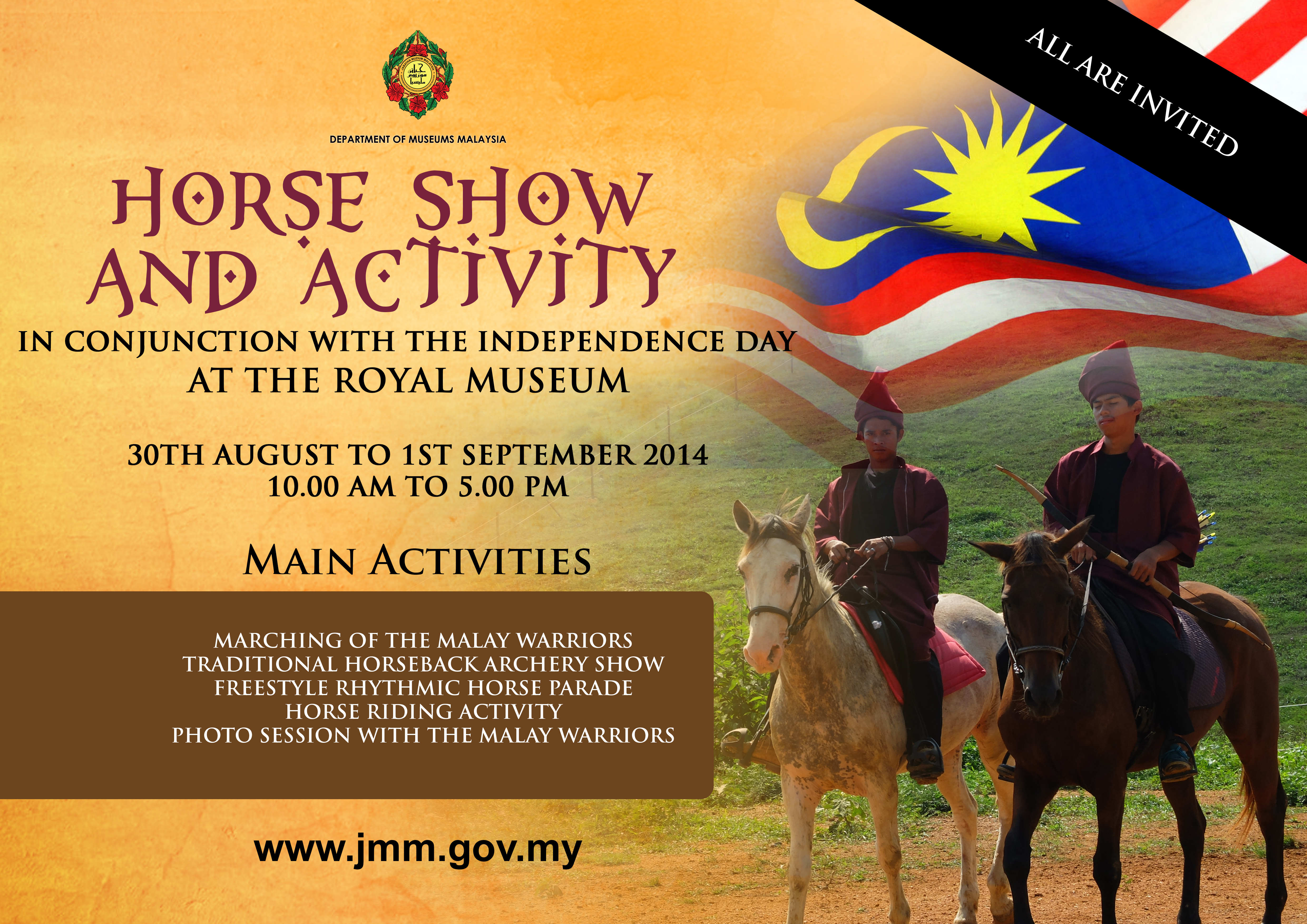 Horse Show And Activity In Conjunction With The Independence Day At The Royal Museum