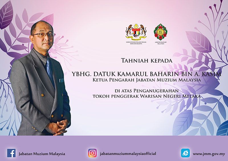 Tahniah YBhg. Datuk Kamarul Baharin Bin A.Kasim
