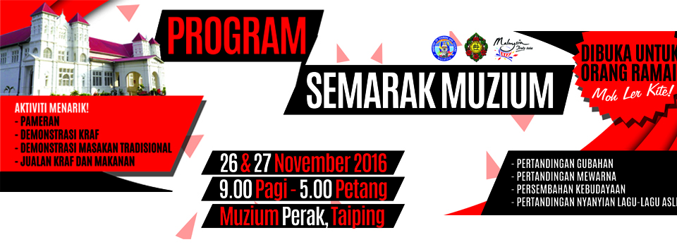 Program Semarak Muzium di Muzium Perak, Taiping
