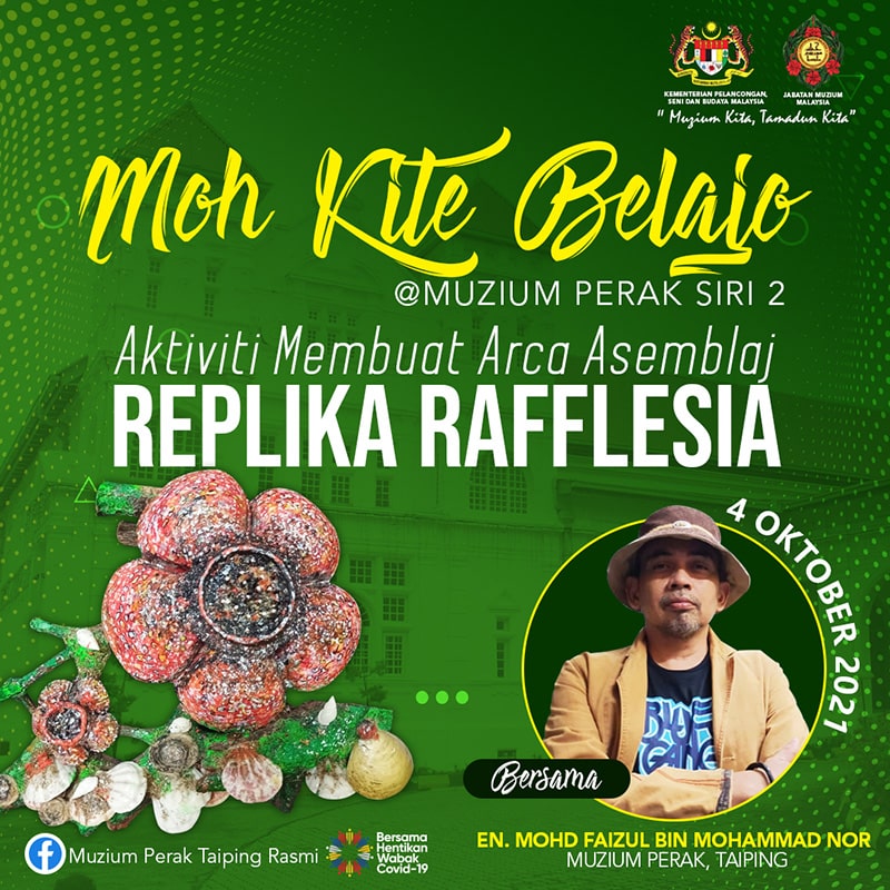 Aktiviti Membuat Arca Asemblaj Replika Rafflesia