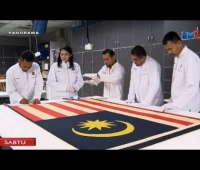 Proses Baik Pulih Bendera 31 Ogos 1957 RTM TV1 Muzium Negara Panorama