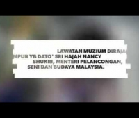 Lawatan YB Menteri MOTAC ke Muzium Diraja, KL