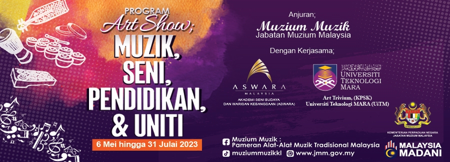 Program Art Show: Muzik, Seni, Pendidikan & Uniti