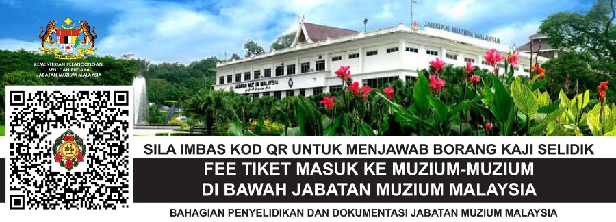 Borang Kaji Selidik Fee Tiket Masuk Ke Muzium-Muzium di Bawah JMM