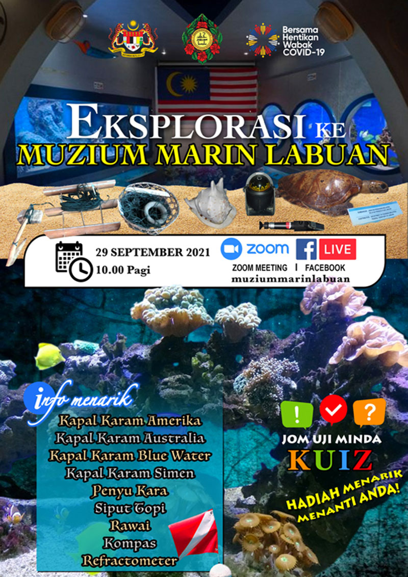 Eksplorasi Ke Muzium Marin Labuan