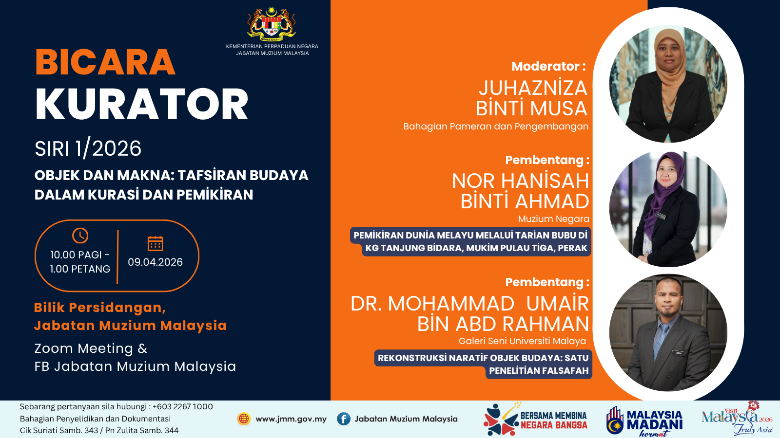 Bicara Kurator Siri 1/2026