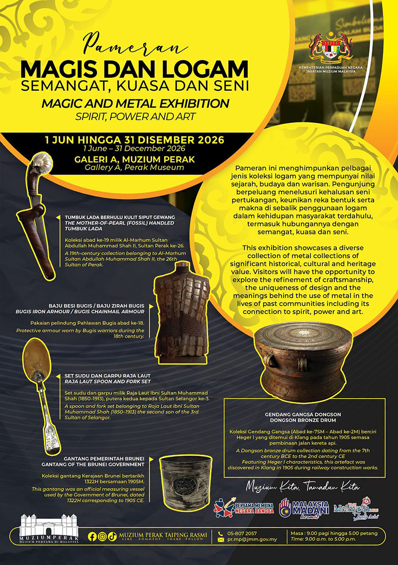 Pameran Magis dan Logam: Semangat, Kuasa dan Seni